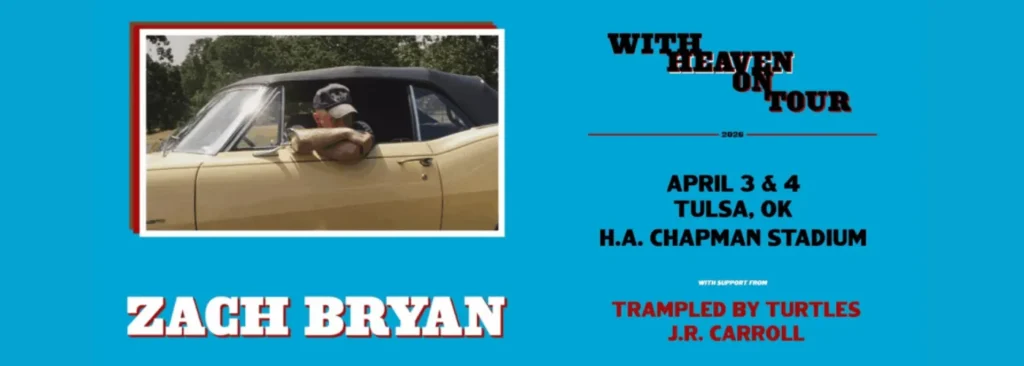 Zach Bryan at Skelly Field at H.A. Chapman Stadium